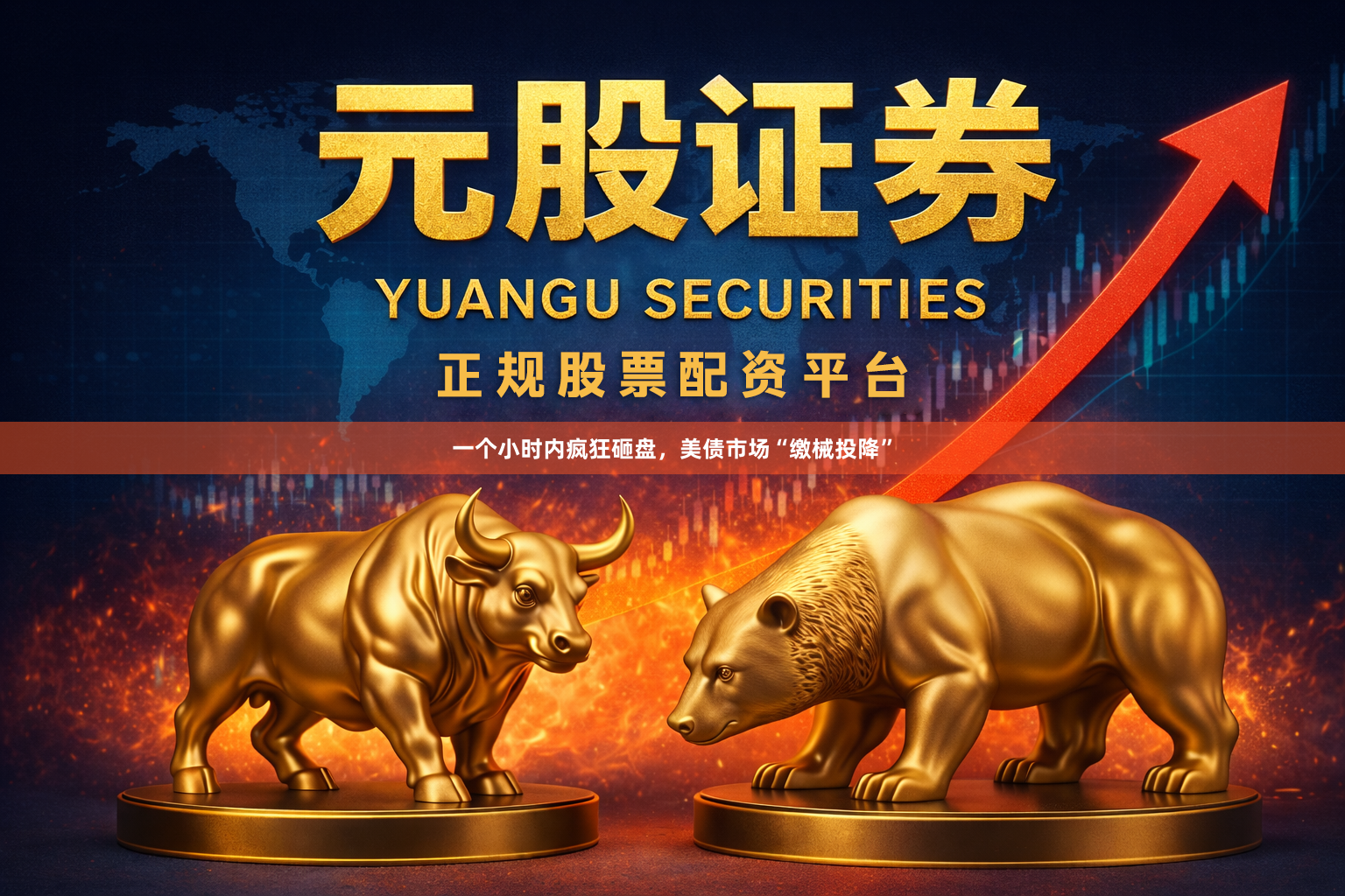 一个小时内疯狂砸盘,美债市场“缴械投降”