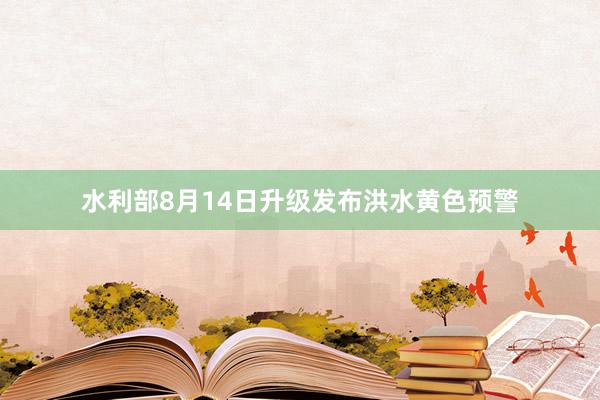 水利部8月14日升级发布洪水黄色预警