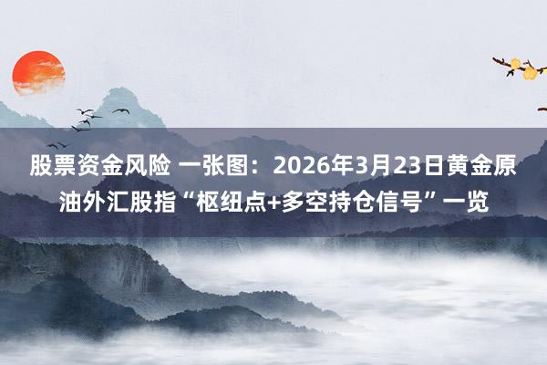 股票资金风险 一张图：2026年3月23日黄金原油外汇股指“枢纽点+多空持仓信号”一览